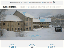 Tablet Screenshot of byklehotell.no
